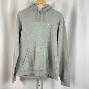 Nike Club Large Swoosh Casual Hoodie Hooded Sweatshirt Workout Fitness
